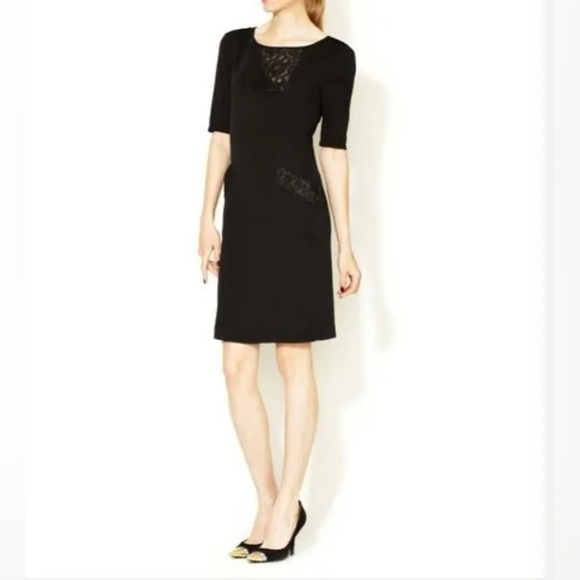 BCBG MAX AZRIA Hansel Lace Insert Dress - Picture 3 of 6
